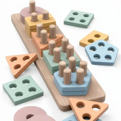 Montessori shape sorter