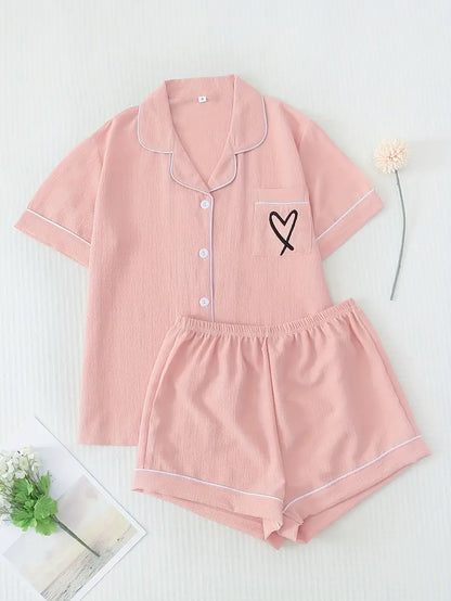 Heart Pajama Set