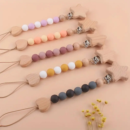 Silicone Beaded Clip