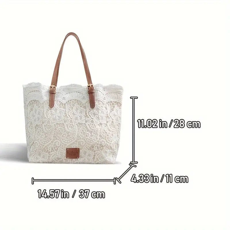 Lace Tote Bag