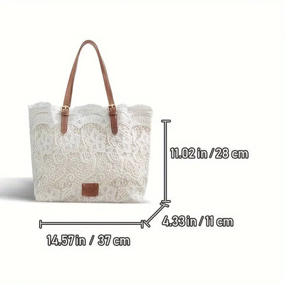 Lace Tote Bag