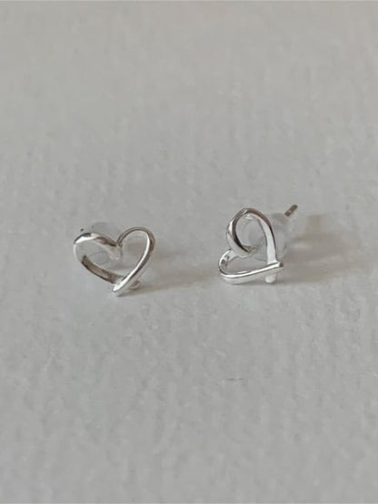 Heart Stud earrings