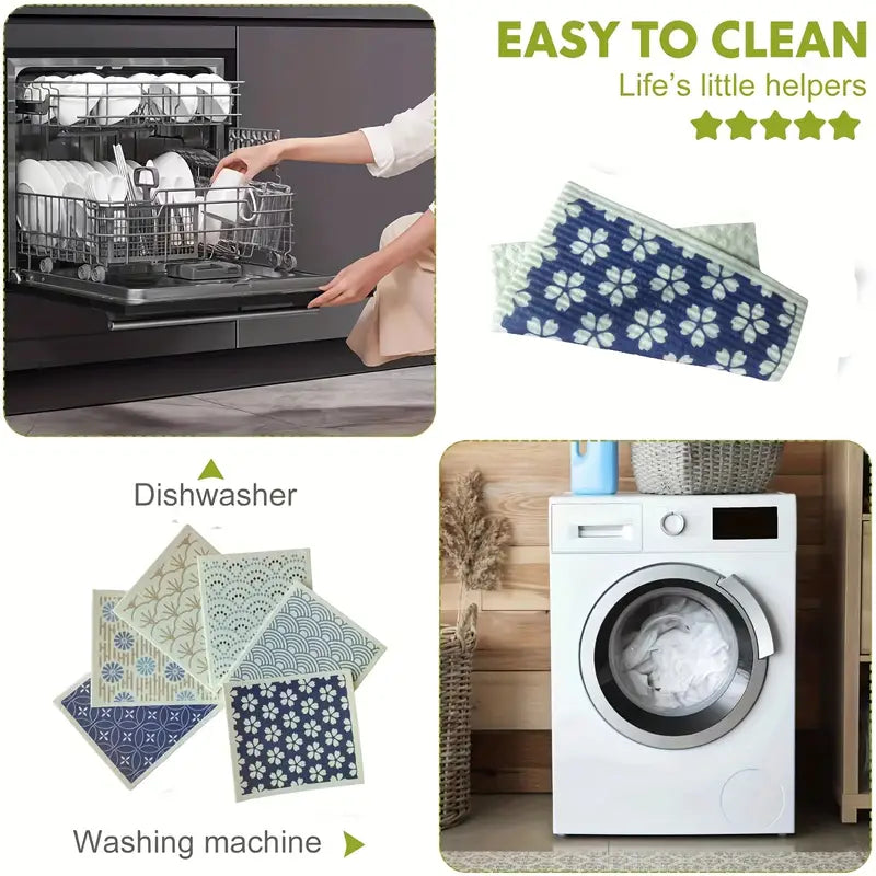 eco-friendly dishcloths 6pc